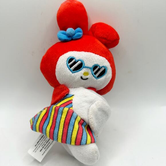 Hello Kitty + Friends Cutie Cuff Series 2  MY MELODY Plush Slap Band 2024 - Picture 1 of 4
